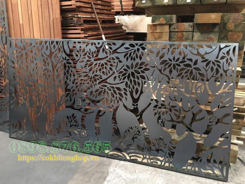 cắt sắt hoa văn