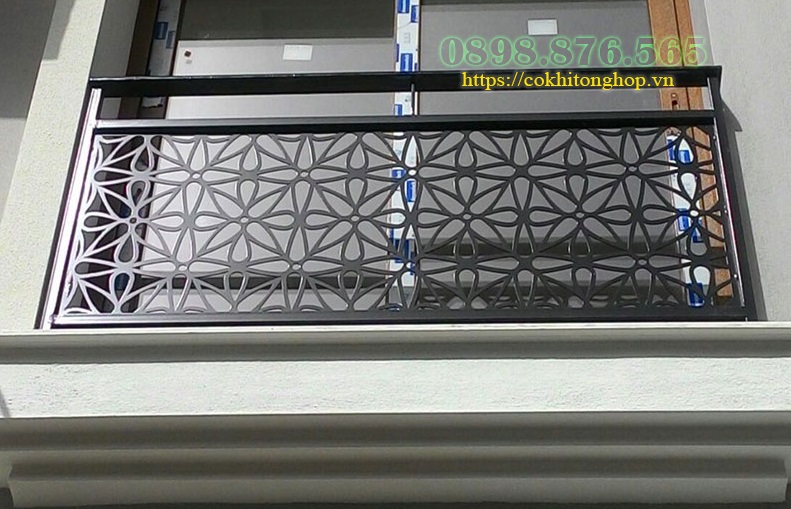 hoa văn trang trí lan can